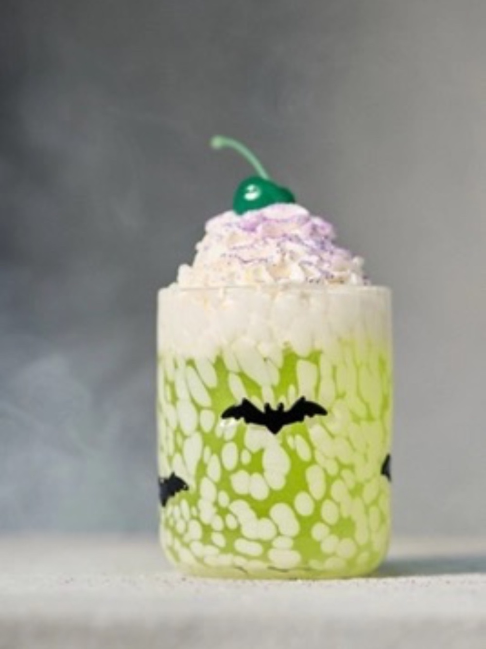 NIB Anthropologie Mystic Halloween Icon Juice Glass Tumbler Bat